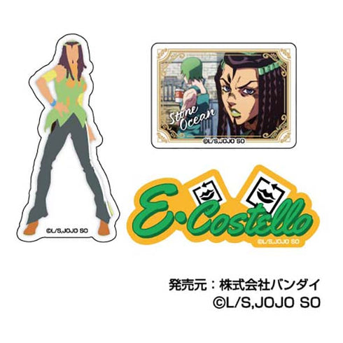 『ジョジョの奇妙な冒険 ストーンオーシャン』デバイスステッカー  彩色影絵【BOX】
